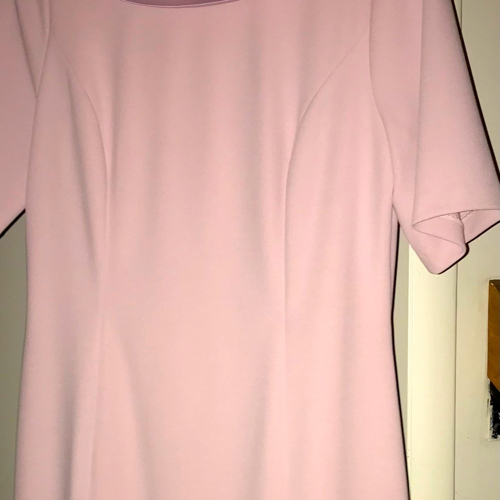 **NEW** Size 12 soft pink colored sheath dress.